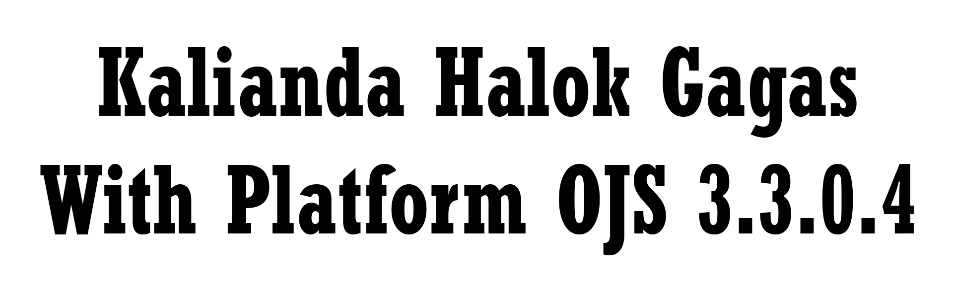 More information about the publishing system, Platform and Workflow by OJS/PKP.